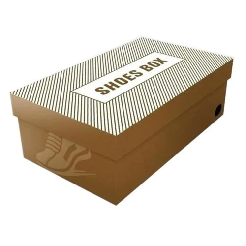 Printed Corrugated Shoe Box
